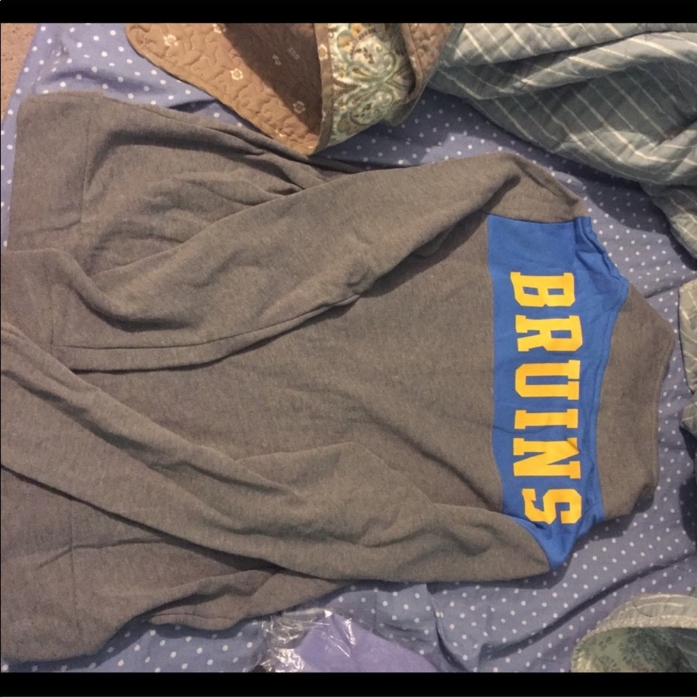 UCLA half zip sweatshirt